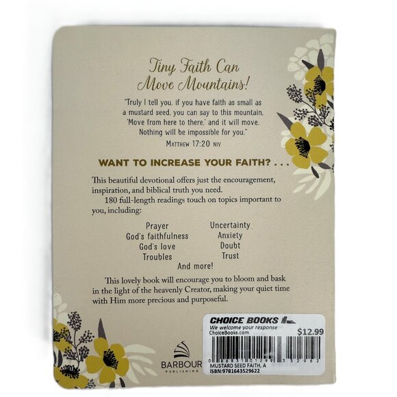 A Mustard Seed Faith Devotions and Prayers by Carey Scott - Picture 5 of 5